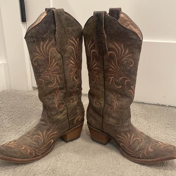 Women’s Circle G by Corral Cowboy Boot - Size 6 - Picture 2 of 6